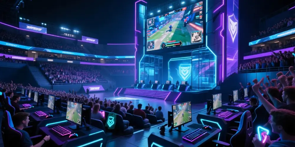 eSports Arena für Wetten auf Gaming-Events